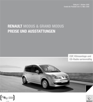 Renault Megane Grand Modus
